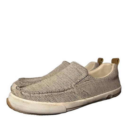 Margaritaville Barbados Mens Beige Low Top Slip On Round Toe Loafers Shoes 9 - Picture 3 of 13